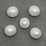 F.W.Pearl Potato 10x11mm 1.2mm hole EACH