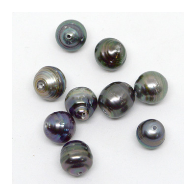 Tahitian Pearl approx 10mm 1.2mm Hole EACH BEAD
