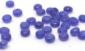 Tanzanite pol rondel str 5x3mm EACH BEAD-beads incl pearls-Beadthemup