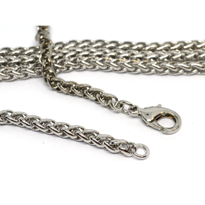 Base Metal Chain Necklace 45cm