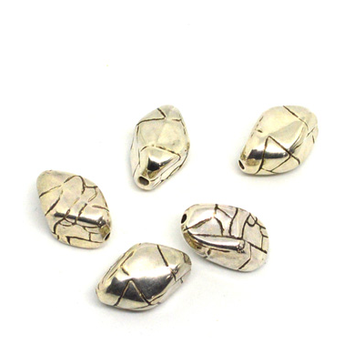 Base Metal Nugget Bead 20mm 5 pack