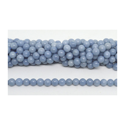 Angelite Polished Round 10mm beads per strand 37 Beads