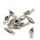 Base Metal Shell Charm 15mm 12 Pack