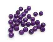 Phosphosiderite polished round approx 13mm bead each-beads incl pearls-Beadthemup