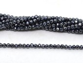 Terahertz  Faceted Round 3mm strand 115 beads-beads incl pearls-Beadthemup