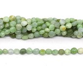 Emerald polished nugget 5x5mm strand approx 62 beads-beads incl pearls-Beadthemup