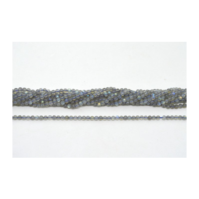 Labradorite polished round 4mm 93 beads per strand