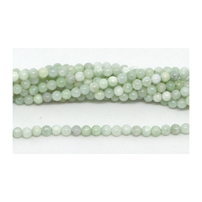 Emerld polished round 3mm 122 beads per strand