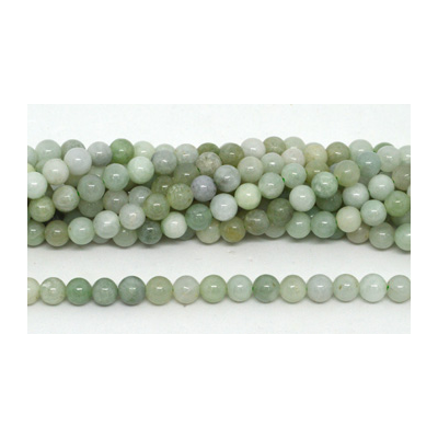 Emerld polished round 6mm 66 beads per strand