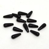 Onyx Polished Teardrop 15.5x6mm EACH Bead-beads incl pearls-Beadthemup