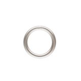 Sterling Silver Jump ring 6mm Closed 10 pack-findings-Beadthemup