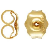 14k gold filled stud backs 2 pair-findings-Beadthemup