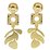 Delph Gold drop Earring