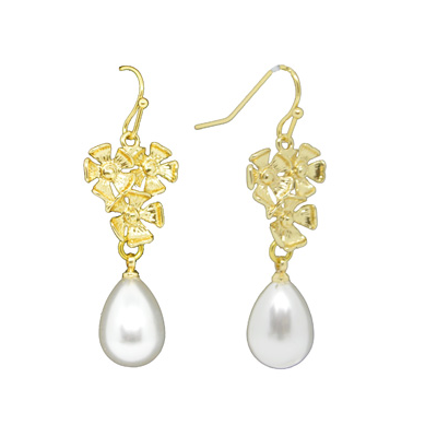 Daisy Pearl Earring