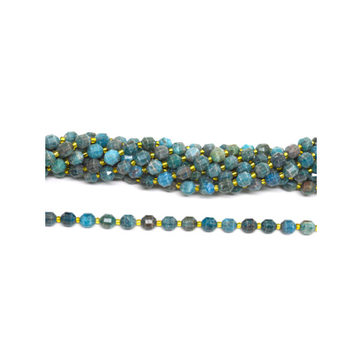 Apatite fac.Energy bar cut 8mm str 38 beads