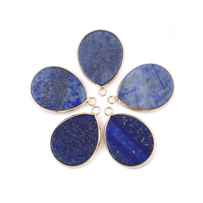 Lapis Lazuli Pendants 30.5x21mm