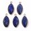 Lapis Lazuli Pendant Faceted 20x9x5mm EACH