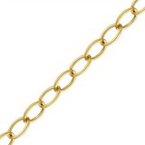 14k Gold filled Chain 3.5x2.6mm per m SAME AS EXTENSION chain-findings-Beadthemup