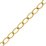 14k Gold filled Chain 3.5x2.6mm per m SAME AS EXTENSION chain