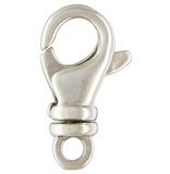 Sterling Silver Swivel clasp 6.3x13.5mm 1 pack-findings-Beadthemup