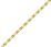 14K Gold filled Beading chain 0.67 per Meter Use end cap BGF333