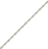 Sterling Silver beading chain 0.71mm per meter-findings-Beadthemup