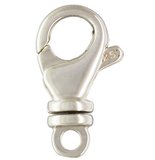 Sterling Silver Swivel clasp 7.5x16mm 1 pack-findings-Beadthemup