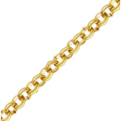 14k Gold Filled Chain Belcher 2.25mm per Meter