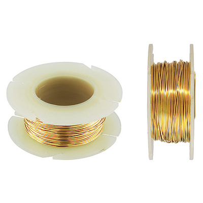 14k Gold Filled wire spool 0.5  8.6 Meters