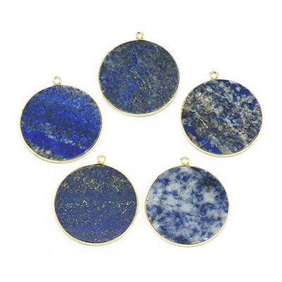 Lapis Lazuli Pendant app 32x28mm 