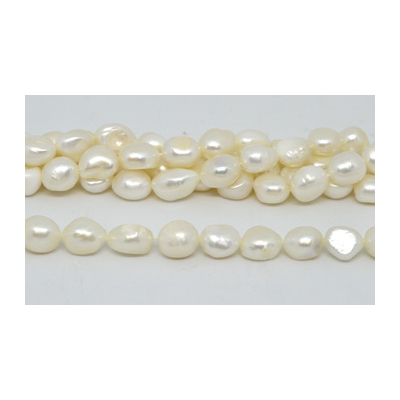 Fresh Water Pearl potato 11-12mm strand 31 beads