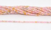 Beryl Fac.Round 3mm strand 129 beads-beads incl pearls-Beadthemup