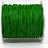 Poly Cord GRASS GREEN 1mm 90 meter Roll-stringing-Beadthemup