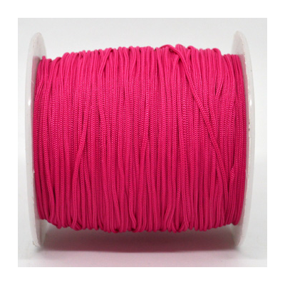Poly Cord HOT PINK 1mm 90 meter Roll