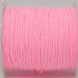 Poly Cord PINK 1mm 90 meter roll-stringing-Beadthemup