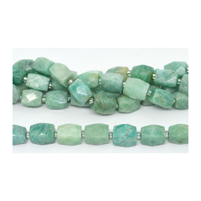 Amazonite Fac.Rectangle 16x12mm strand 21 beads