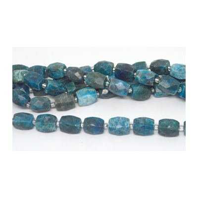 Apatite Fac.Rectangle 16x12mm strand 21 beads