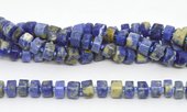 Sodalite Pol.Wheel 10x6mm strand app 48 beads-beads incl pearls-Beadthemup