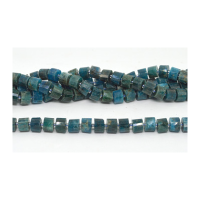 Apatite Fac.Wheel 10x7mm strand app 45 beads