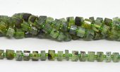 Prehnite Fac.Wheel 8x6mm strand app 45 beads-beads incl pearls-Beadthemup