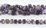 Chevron Amethyst Fac.Wheel 10x7mm strand app 38 beads