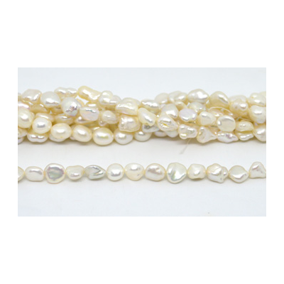 Fresh Water Pearl Keshi app 9x7mm app 36 beads per strand