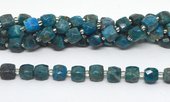 Apatite Fac.Cube 10mm Strand 31 beads-beads incl pearls-Beadthemup