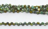 African Turquoise top drill Fac.Onion 6mm strand 89 beads-beads incl pearls-Beadthemup