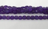 Amethyst Fac.Flat Square 8mm strand 49 beads-beads incl pearls-Beadthemup
