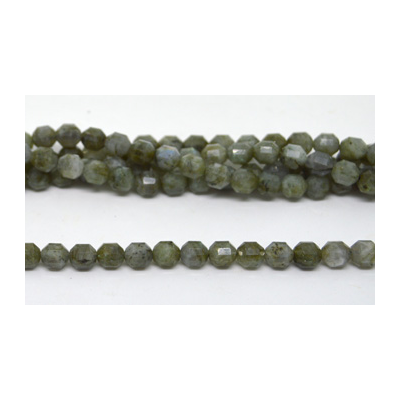 Labradorite fac.Energy bar cut 8mm str 31 beads