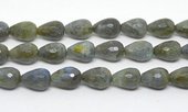 Labradorite Fac.Teardrop 13x18mm strand 22 beads-beads incl pearls-Beadthemup