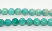 Amazonite Pol.Round 14mm strand 30 beads-beads incl pearls-Beadthemup