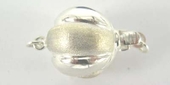 Sterling Silver Clasp 13mm Fancy round-findings-Beadthemup