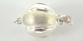 Sterling Silver Clasp 13mm Fancy round-findings-Beadthemup